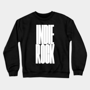 bold Indie rock logo Crewneck Sweatshirt